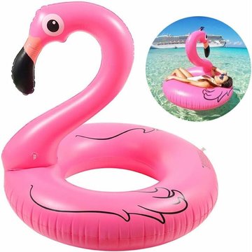 Flyme - Flotteur de piscine gonflable, anneau de bain gonflable pour adultes et enfants Pool Party
