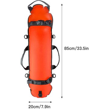Tancyco - Flotteur de sécurité gonflable Flotteur de signal de plongée avec drapeau de plongée 78 lb Poids de roulement de flottabilité maximale pour