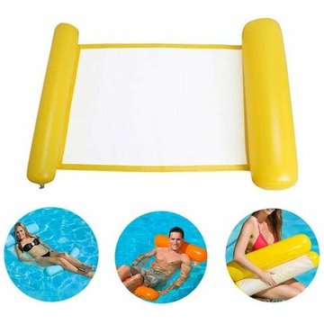 Flotteur Gonflable Piscine Flotteur Hamac De Natation Radeau de Flottant de inclinable léger de siège lit de hamac Tapis de Chaise Longue avec pompe
