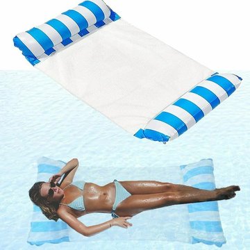Flotteur Gonflable Piscine Flotteur Hamac Flottant de inclinable Flotteur Hamac d'eau Pliable Flottantes Hamac Portable Chaise Longue Flotteur