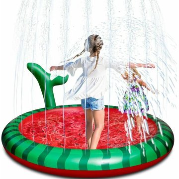 TUMALAGIA - Fontaine gonflable pour enfants, arroseur pour enfants, jouets d'eau gonflables pour piscine, enfants de 2, 3, 4, 5 ans, jeu d'été en plein air