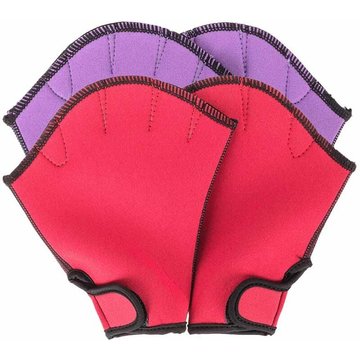 Gants de natation JORMFTTE Gants d'entraînement en néoprène Palmés Fitness Gants de résistance à l'eau pour la piscine