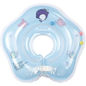 Thsinde - Gilet à anneau, taille 9 cm, aide à la flottabilité pour l'heure du bain, anneau de bain, petit anneau de siège gonflable flotteur de