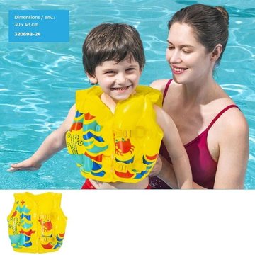 Gilet de natation tropical Bestway 3-6 ans pour piscine