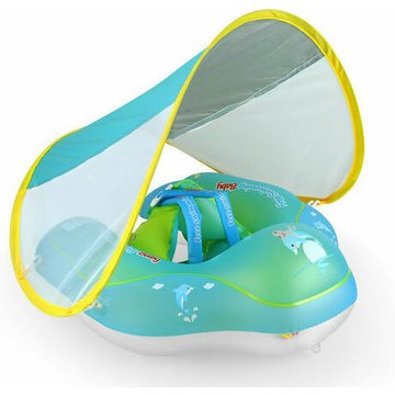 Gonflable Bebe Anneau Avec Piscine Amovible Sun Canopy Piscine Flottante Piscine De Natation Entraineur, l