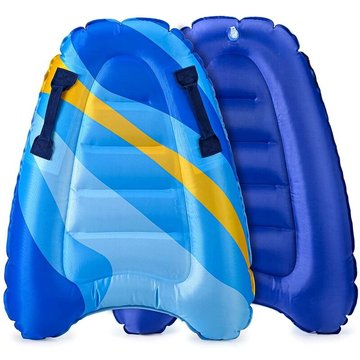 Tancyco - Gonflable Body Surf Float Board Surf Rider pour Glisser et Glisser Piscine Eau Jeu Portable Double Boogie Board Vague Bodyboard Eau Plage