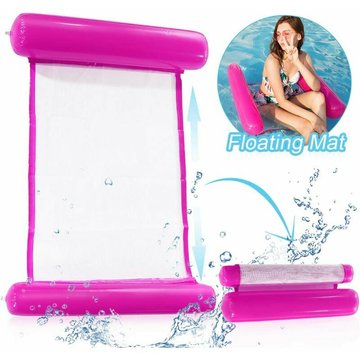 HANBING Gonflable Flottant Lit Hamac pour Piscine, Lit Flottant d'Hamac d'Eau Multi Usage, pour Summer Party Natation Plage Vacances Adulte