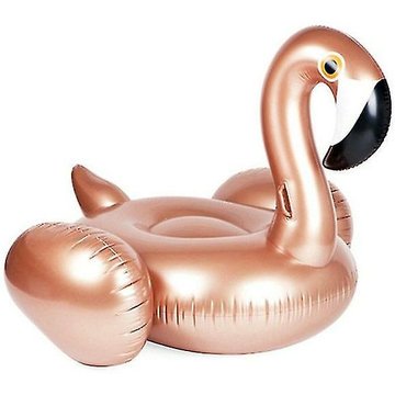 Gonflable Natation Rose Golden Flamingo Party Jouets Eau Matelas Plage Lit Piscine Pour Adultes
