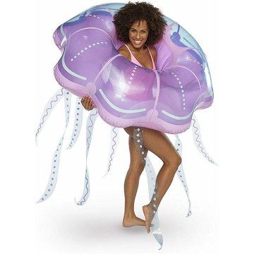 Zolginah - Gonflable,la double valve inclinable de jouet du flotteur gonflable de méduse garantit un épaississement serré,photographie de voyage