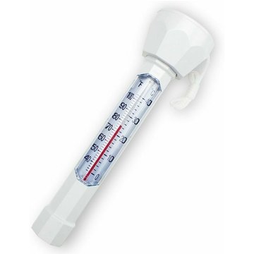 Grande piscine flottante SWYEOOT - Thermomètre de température de l'eau avec ficelle, résistant aux chocs pour toutes les piscines, spas et bains à remous