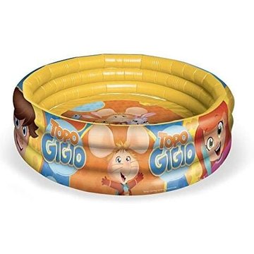 Topo Gigio piscine 3 anneaux 90 cm, TPN02000, multicolore - Grandi Giochi