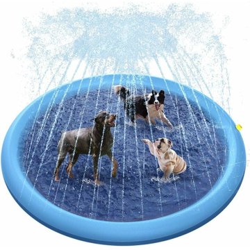 Guazhunifr - Gu.B/bon Piscine pour Chien, 170cm antidérapant, arrosage pour chiens, épais, durable, piscine pour animaux, jouets d'eau d'été