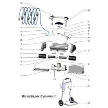 Guide de débit pour robot de piscine Zodiac® Cybernaut