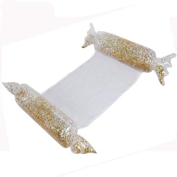 Enlenk - Hamac de piscine adulte flottant lit flottant hamac gonflable Hama eau gonflable bonbons bouée piscine flottant hamac de natation, hamac de