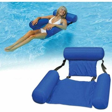 Grid Cool - Hamac de Piscine Flotteur Gonflable De Piscine Flotteur De Hamac d'eau Siège Pliable Multi-Usage Pliable Flottantes Hamac Portable