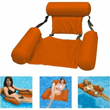 Hamac Floattant, Hamacs d'eau, Hamac Piscine lit Flottant canapé à Eau Multi Usage Flottantes Hamac Portable Pliable Flotteur Ultraléger Adultes