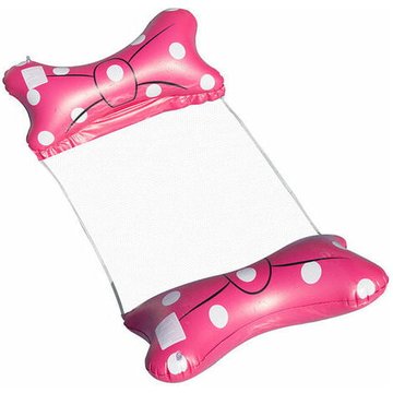 Hamac Flottant Gonflable lit Flottant Polyvalent hamac de Natation 4 en 1 (Selle, Chaise Longue, dériveur, hamac), buse Anti-Fuite, Plage de