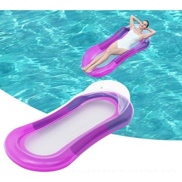 Hamac flottant XINUY pour piscine, gonflable, pour la natation, la plage, le canapé d'été, l'extérieur, l'océan, le lac pour adultes