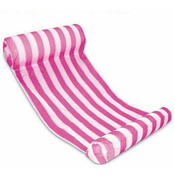 Hamac Gonflable AYYQH Piscine, Bouée Matelas Gonflable Facile pour Adultes, Chaise de Lit Flottant Portable d'eau pour Mer, Plage, Piscine, 132x70cm, Rose, Lilaris
