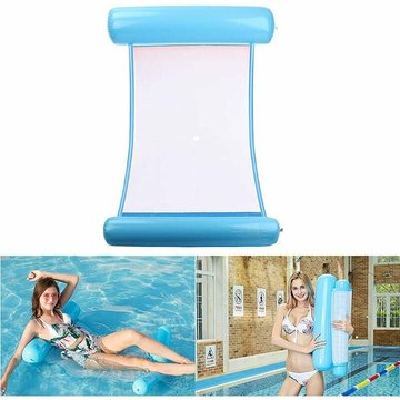 Hamac Gonflable Piscine,Hamac Gonflable,Matelas Gonflable Flottant,Pliable Hamac d'eau,Hamac d'eau 4 en 1,Les Meilleurs Cadeaux d'été pour Adultes et