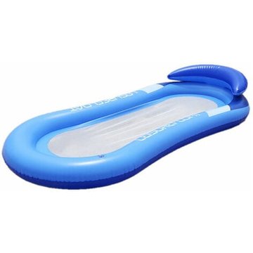 Hamacs d'eau, Hamac Floattant, Semi-immergé Recliner Lounge Filet Matelas Gonflable Flottant canapé à Eau Jouets de Piscine pour Adultes Enfants
