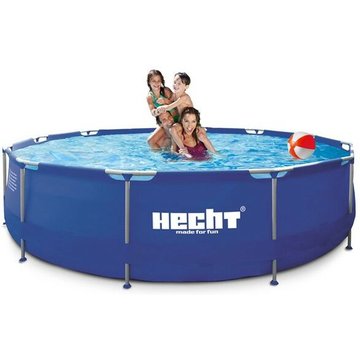HECHT 3476 Bluesea Grande Piscine Tubulaire 300 x 76 cm