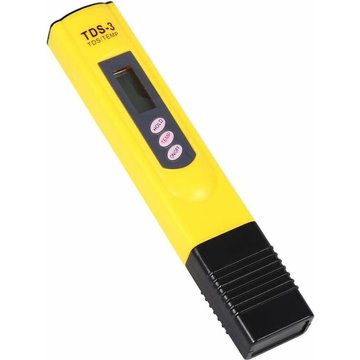 Instrumentation de conductivité Boom Stylo TDS analyseur de qualité de l'eau piscine Stylo de mesure de l'eau TDS-3 jaune