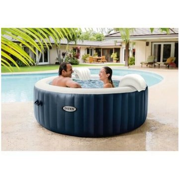 Intex - 28430EX - Pure Spa gonflable bleu marine 4 places