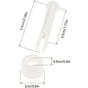 Intex – accessoires de piscine 5.5/6cm, 12 pièces/ensemble, piscine à cadre métallique,5.5cm