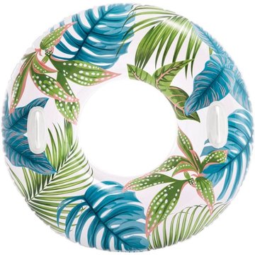 Intex Piscine - Bouée géante gonflable colorée avec 2 poignées de 97 cm - Orange