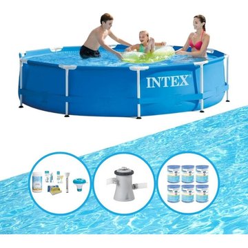 Intex Piscine Metal Frame 305x76 cm - Ensemble de piscines