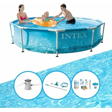 Piscine Metal Frame Intex Piscine - Ensemble de piscine 305x76 cm