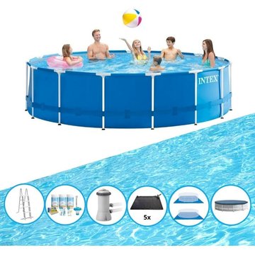 Piscine Intex Metal Frame - Bundle de piscine - 457x122 cm