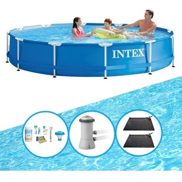 Intex Piscine Metal Frame - Plus d'accessoires - 366x76 cm - Prix compétitif, livraison rapide!