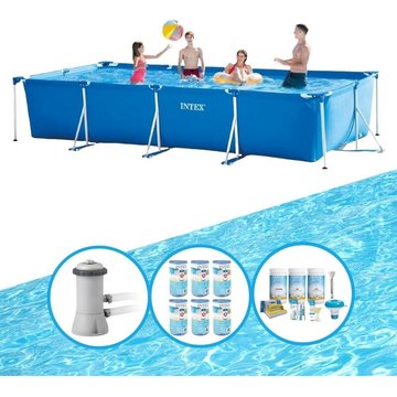 Intex Piscine Rectangulaire Frame 450x220x84 cm - Ensemble de piscine à offrir