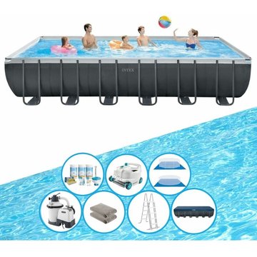 Intex Piscine Ultra XTR Frame - Avec accessoires - 732x366x132 cm