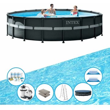 Intex Piscine Ultra XTR Frame - Ensemble de piscine - 549x132 cm - Offrir