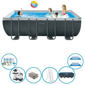 Intex Piscine Ultra XTR Frame - Ensemble de piscine - 549x274x132 cm - Gris