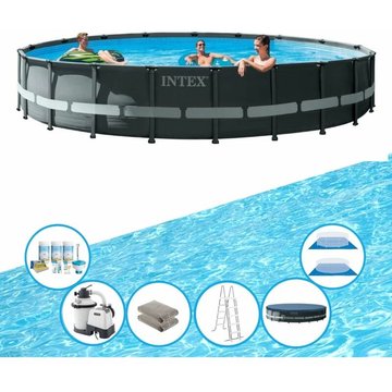 Intex Piscine Ultra XTR Frame - Ensemble de piscine - 610x122 cm - OFFRE