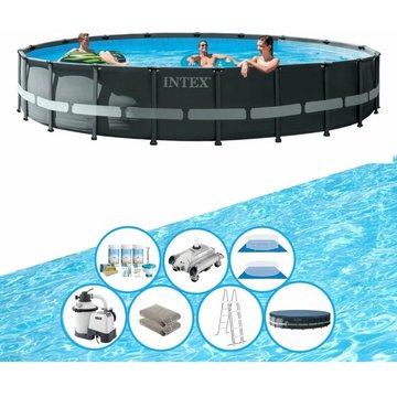 Intex Piscine Ultra XTR Frame avec accessoires - 610x122 cm