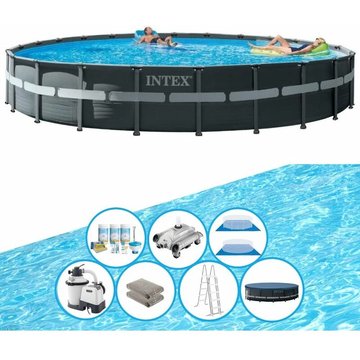 Intex Piscine Ultra XTR Frame avec des accessoires 732x132 cm