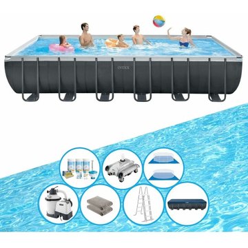 Intex Piscine Ultra XTR Frame avec des accessoires - 732x366x132 cm - Offrir