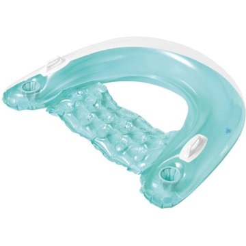 Chaise gonflable de piscine semi-immergée Intex Piscine - Bleu