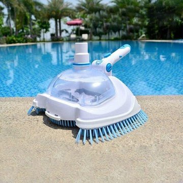 ER-SIICE - Jardin Piscine Nettoyage Aspirateur Tête Brosse Durable Sous-Marine Nettoyeur d'Eaux Aspirations Piscine Brosse Accessoires Piscine Fond