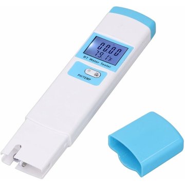 Moniteur de qualité de l'eau Bluetooth pour piscine, stylo de test de température pH, testeur d'eau de haute précision pour aquarium et centre de spa JEFFERGARDEN