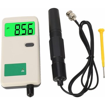 Testeur de qualité de l'eau, pH-mètre liquide, affichage numérique rétroéclairé LCD pour piscine JEFFERGARDEN