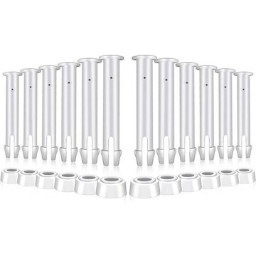 Joints en caoutchouc Intex pour piscine, 12 pièces, pièces de piscine à cadre rond en plastique, fournitures de piscine,7cm 12pcs