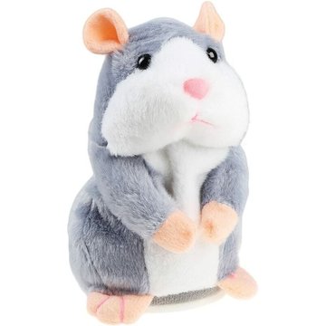 Jouet en peluche pour hamster parlant, répétez ce que vous dites, jouets en peluche amusants pour enfants, jouets interactifs en peluche pour