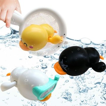 Perlerare - Jouets de bain pour bébé, canards flottants à remonter pour les tout-petits de 1 à 3 ans, jeux de piscine, jeu d'eau, cadeau pour