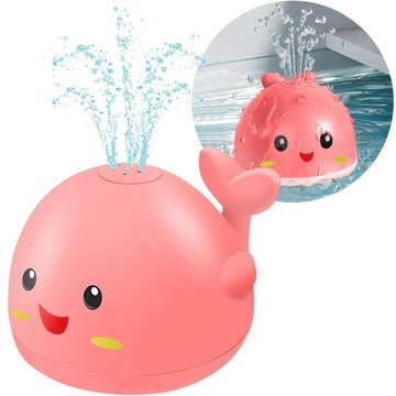 Perlerare - Jouets de bain pour bébé, jouets de bain de baleine pour les tout-petits, jouets de bain lumineux avec lumière led, jouet de bain d'eau